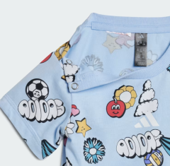 adidas Seasonal Essentials Fun Allover Print Set Kids JD062