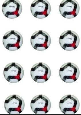 TRYON FT-180 KIRMIZI BEYAZ FUTBOL TOPU 12 ADET ( KOLİ )
