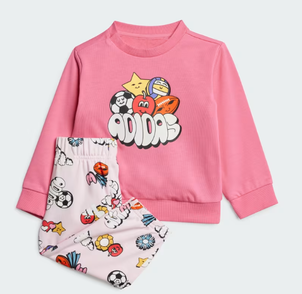 adidas Seasonal Essentials Fun Track Suit Set Kids JD0061