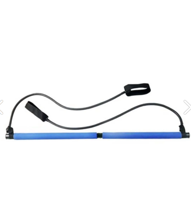 Delta Squat Pilates Jimnastik Egzersiz Çubuğu Portable Studio Squat Barı-Mavi
