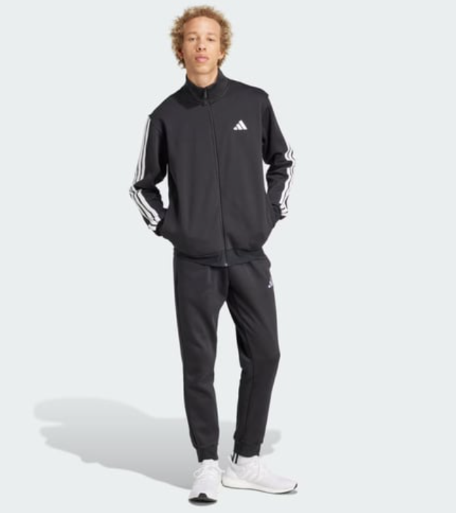 adidas Sportswear Basic 3-Stripes Fleece Eşofman Takımı JI8878