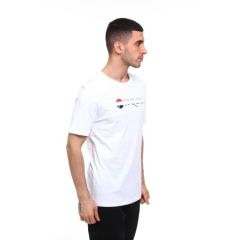 Raru S.P.Q.O.R Erkek %100 Pamuk T-Shirt ARVE BEYAZ RSCT101-001