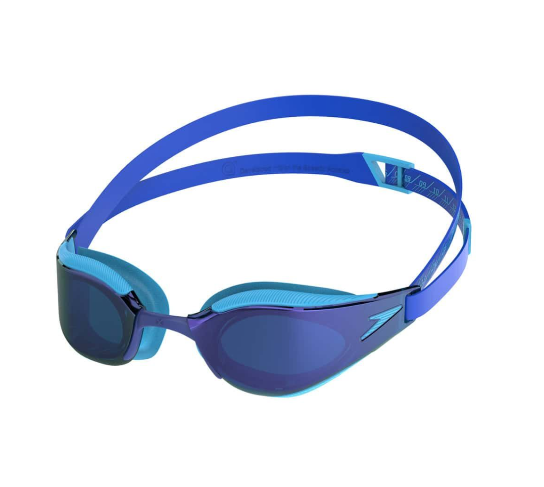 Speedo Fastskin Hyper Elite Aynalı Çocuk Gözlüğü - Picton Mavi/Kobalt/İris  8-1282116553