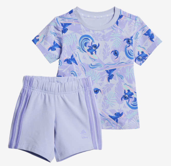 adidas x Disney Lilo & Stitch T-Shirt-Şort Takımı JF3632