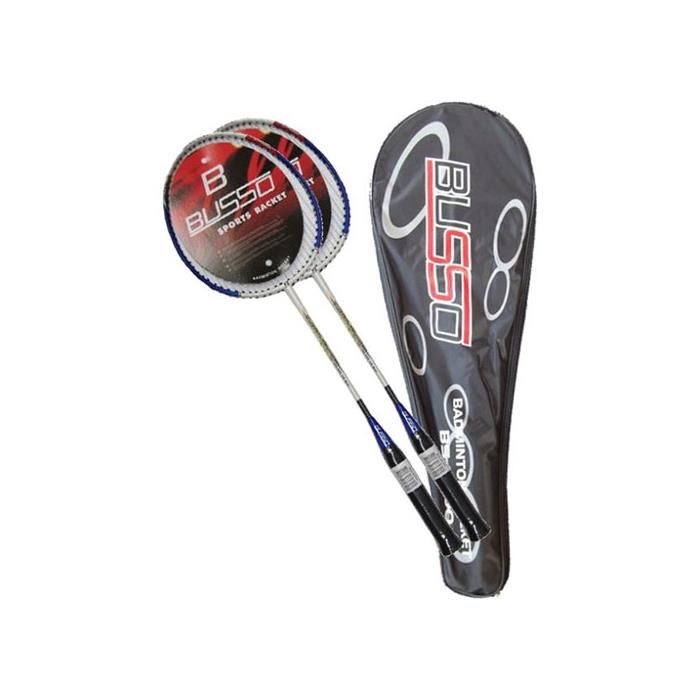 Busso Badminton Raketi 2 Adet Raket + Komple Çantalı Set -BS3000