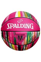 SPALDING Basket Topu 2021 Marble Series Pink 84-402z Size 7