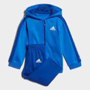 adidas I 3S FZHD J FL Çocuk Eşofman Takımı - DJ1545