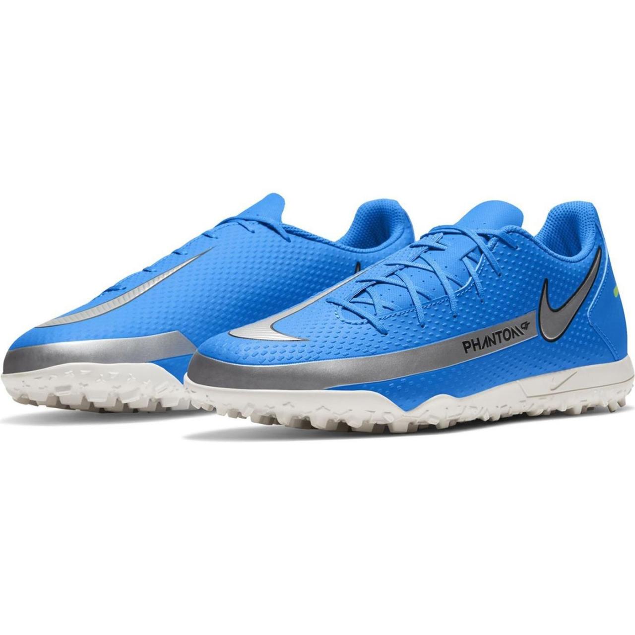 Nike Phantom Gt Club Tf Unisex Mavi Halı Saha Ayakkabısı CK8469-400