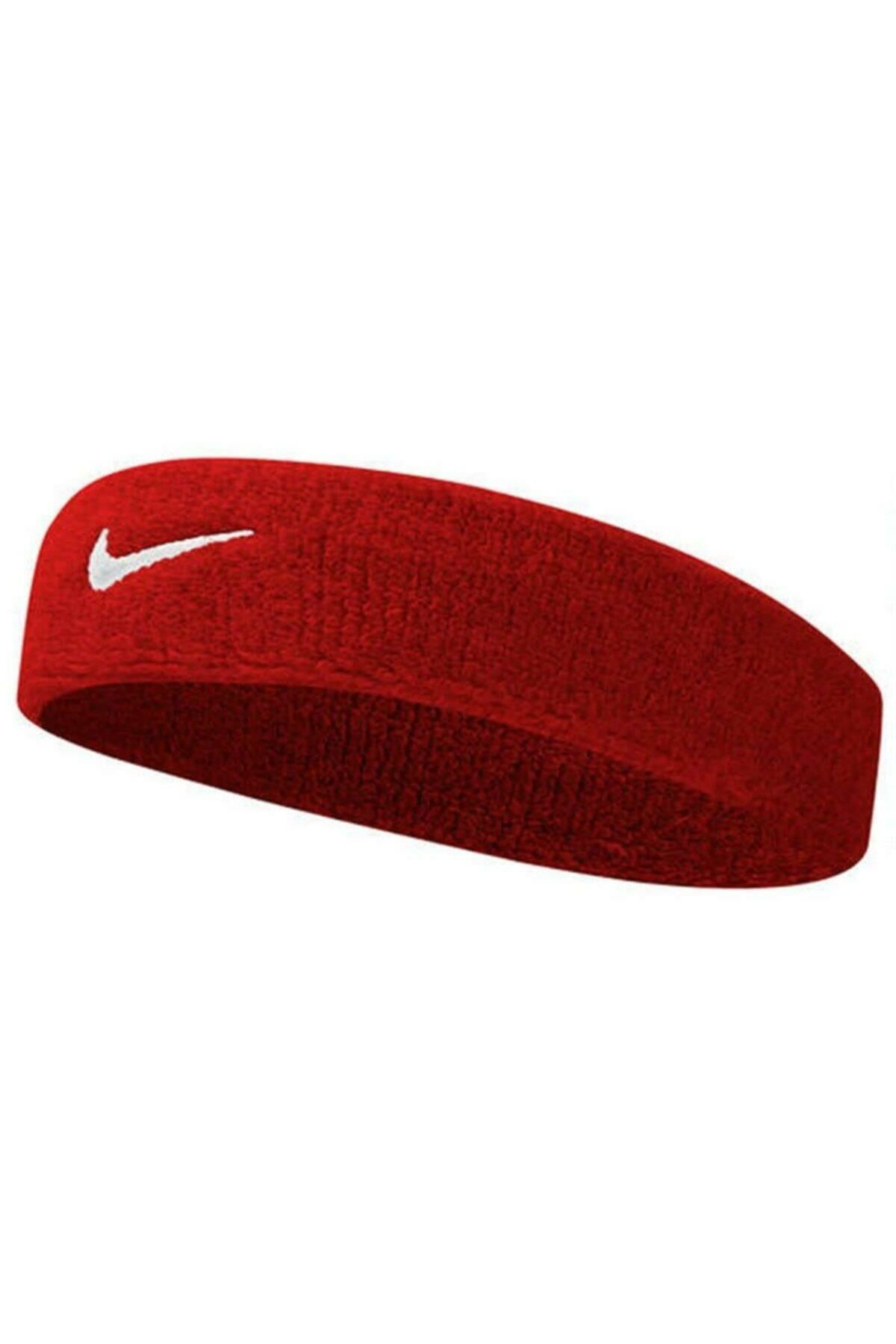 Nike Kırmızı Swoosh Headband Havlu Saç Bandı kırmızısaç
