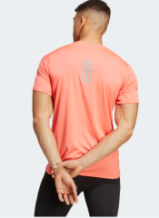adidas Designed 4 Runnig Turuncu Erkek T-Shirt IB8943