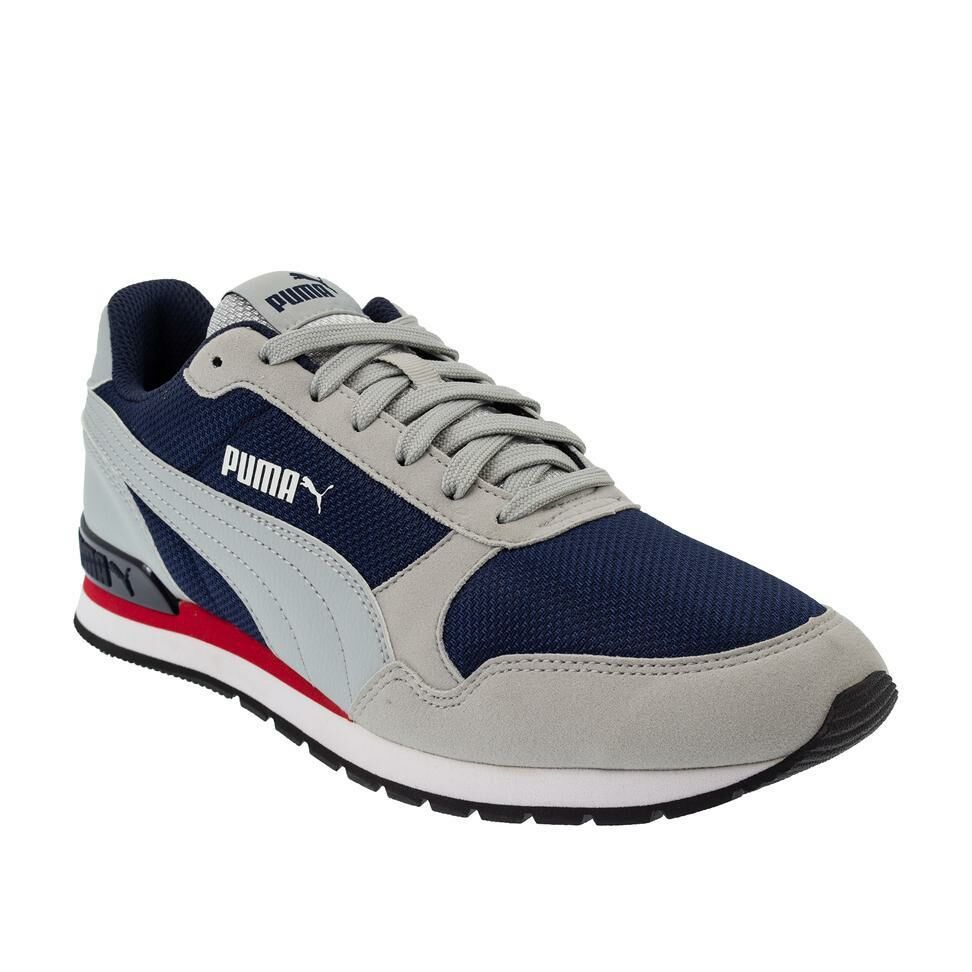 PUMA RUNNER V2 MESH ERKEK GRİ SPOR AYAKKABI 366811-12