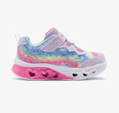 Skechers Flutter Heart Lights Çocuk LAVANTA/AÇIK MAVİ Spor Ayakkabısı 303253N LVAQ