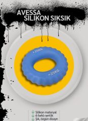 Avessa Silikon El Sıksık Rehabilitasyon ve Spor İçin İdeal – Silikon El Egzersiz Halkası