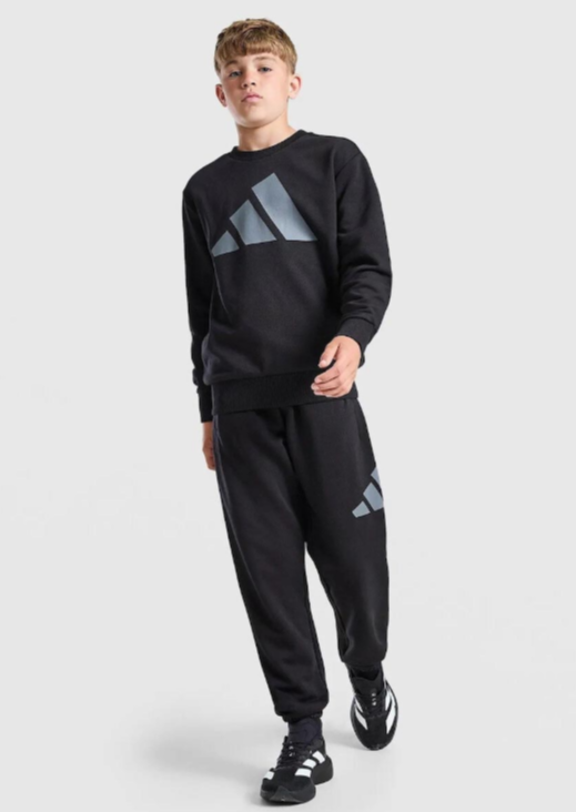 adidas Essentials Çocuk Siyah Eşofman Takımı KQ7836