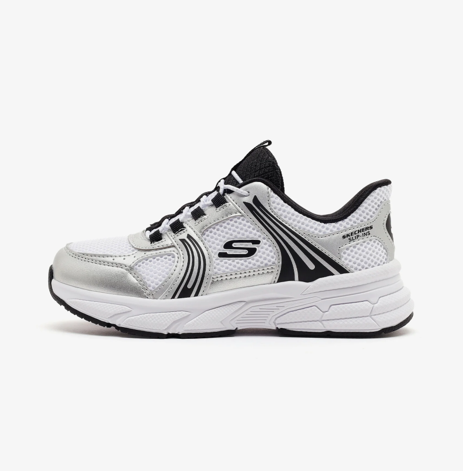 Skechers Retro-Graph Çocuk Spor Ayakkabısı 319078L-WBKS