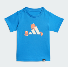 adidas I TIRONS T Bebek Mavi T-shirt KA0521