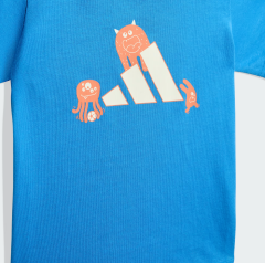 adidas I TIRONS T Bebek Mavi T-shirt KA0521