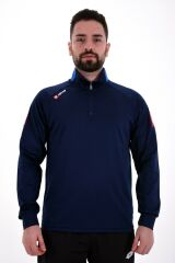 Lotto Sweatshirt(Halfzip) Erkek Lacivert/Saks Mavi-Joe Sweat Hz Ant Pl-R8920