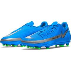Nike Phantom Gt Club Fg/Mg Unisex Mavi Futbol Krampon CK8459-400
