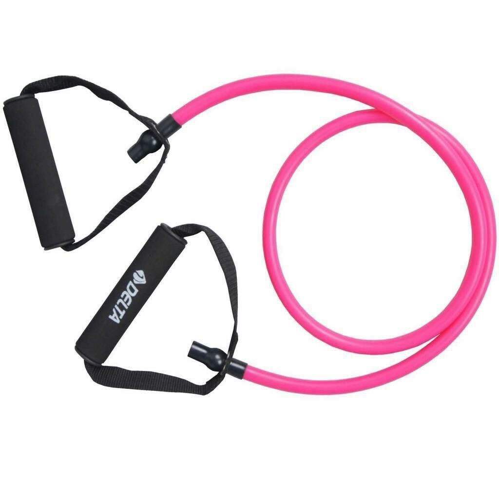 Delta Tutacaklı Hafif Sert Pilates Egzersiz Direnç Plates Lastiği DS 594