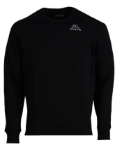 Kappa Logo Caimali Erkek Siyah Sweatshirt 321J65W