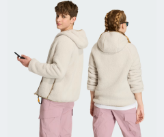 adidas K Xpl Fz Ho Fle Unisex Çocuk Spor Softshell & Polar KG7690