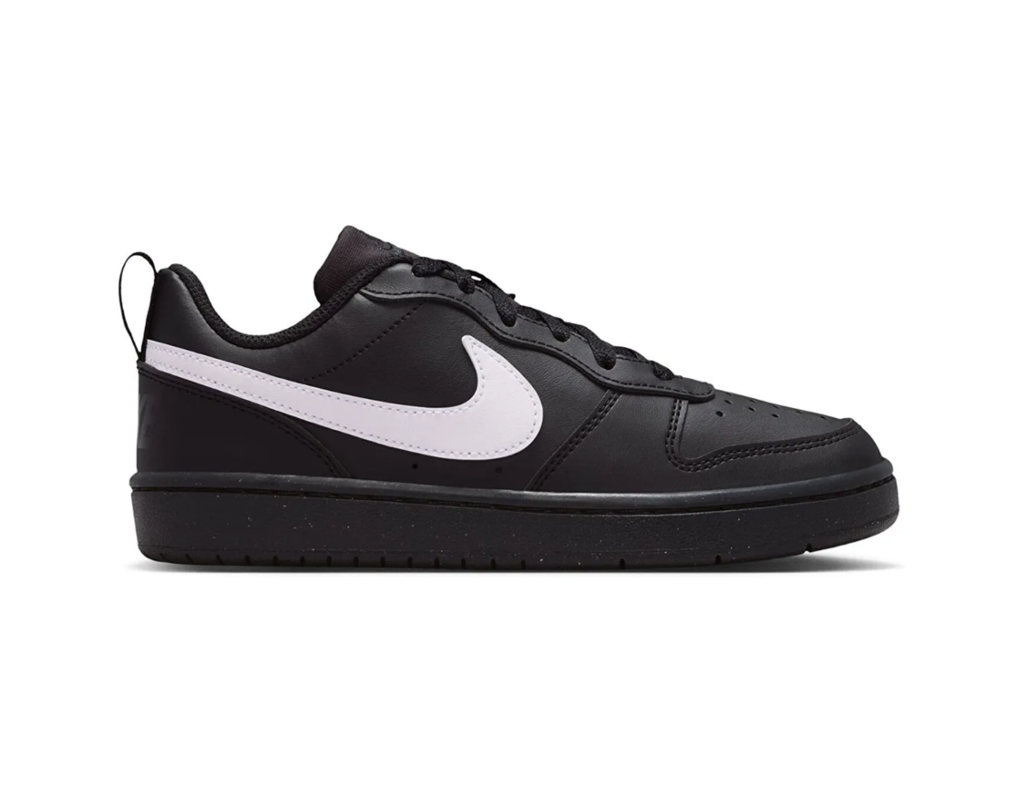 Court Borough Low Recraft (Gs) Çocuk Siyah Sneaker Ayakkabı DV5456-013