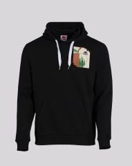 Kappa Authentic Graphik Valter Erkek Siyah Eşofman Üst 321J5MW-005