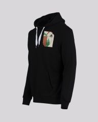 Kappa Authentic Graphik Valter Erkek Siyah Eşofman Üst 321J5MW-005