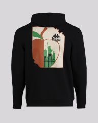 Kappa Authentic Graphik Valter Erkek Siyah Eşofman Üst 321J5MW-005
