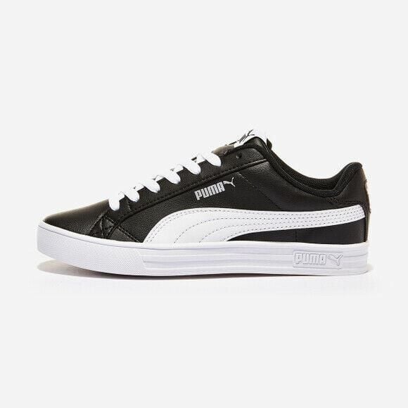 Puma Smash Vulc V3 Low Black US 4~11 Erkek Ayakkabı - 38075205