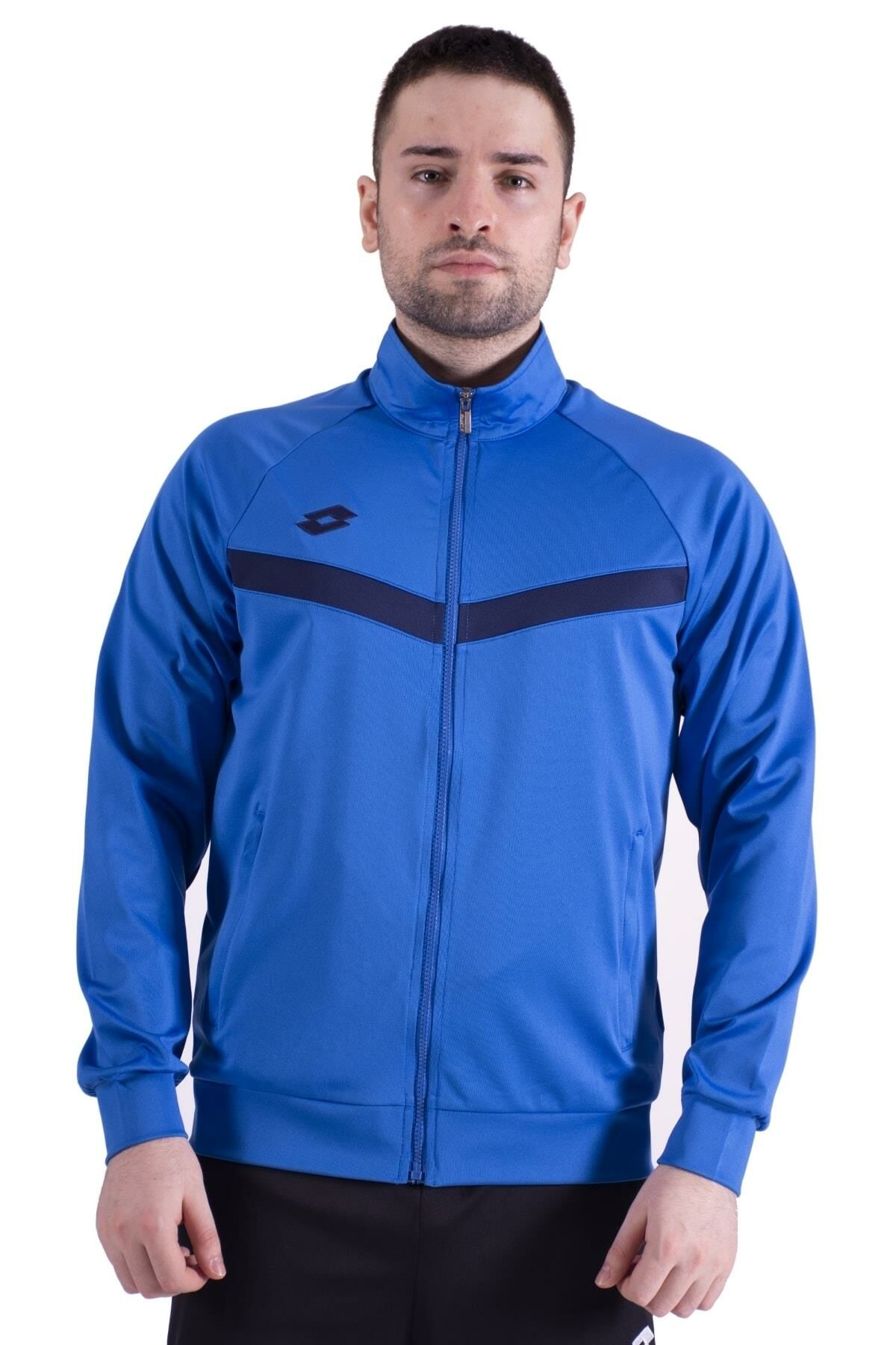 LOTTO Saks Mavi Sweatshirt- Sweat Fz Camp Pl-R8969