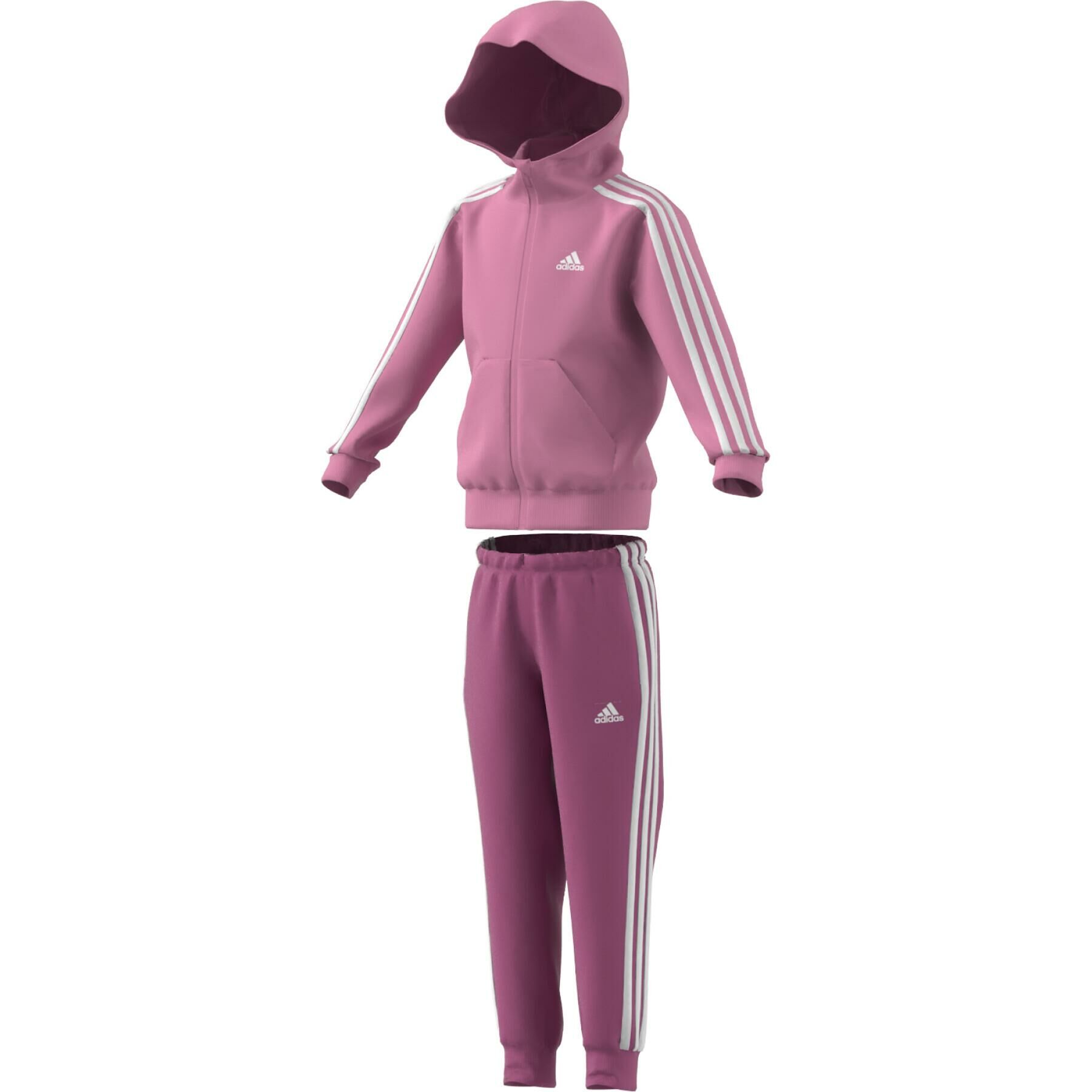 adidas Essentials 3 Bantlı Kız Çocuk Eşofman Takımı IC3842