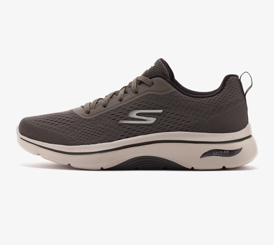 SKECHERS Go Walk Arch Fit 2.0 - Idyllic 2 Erkek Bej Yürüyüş Ayakkabısı 216516 Tpe
