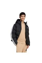 adidas Essentials Climawarm 3 Stripes Erkek Siyah Outdoor Mont JM4165