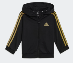 adidas Essential Shiny Hooded Tracsuit Bebek Eşofman Takımı HR5874