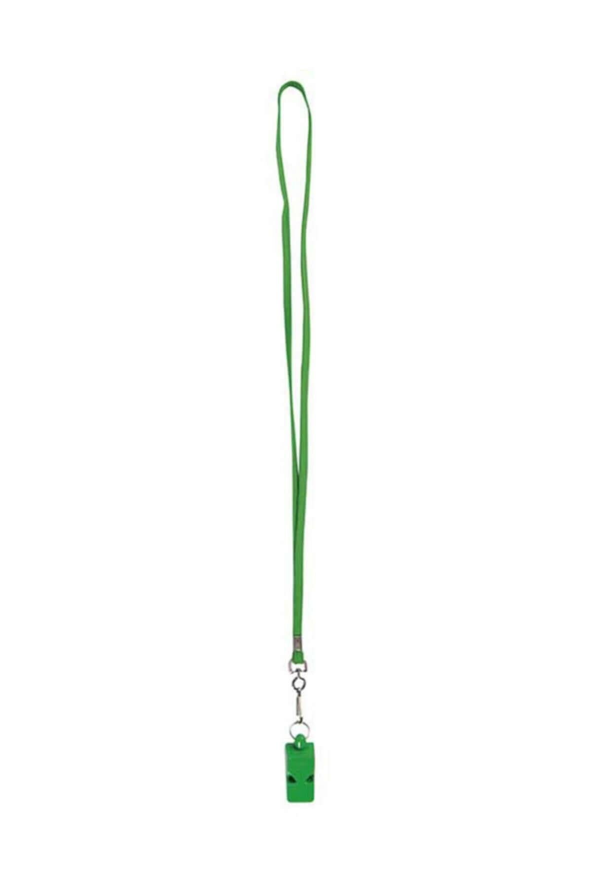 TRYON DK-100 İpli Plastik Hakem Düdük Yeşil DK-100y