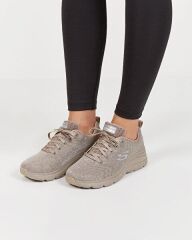 Skechers Fashion Fit-Wild Aura Kadın Bej Spor Ayakkabı 88888179 TPE