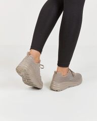 Skechers Fashion Fit-Wild Aura Kadın Bej Spor Ayakkabı 88888179 TPE