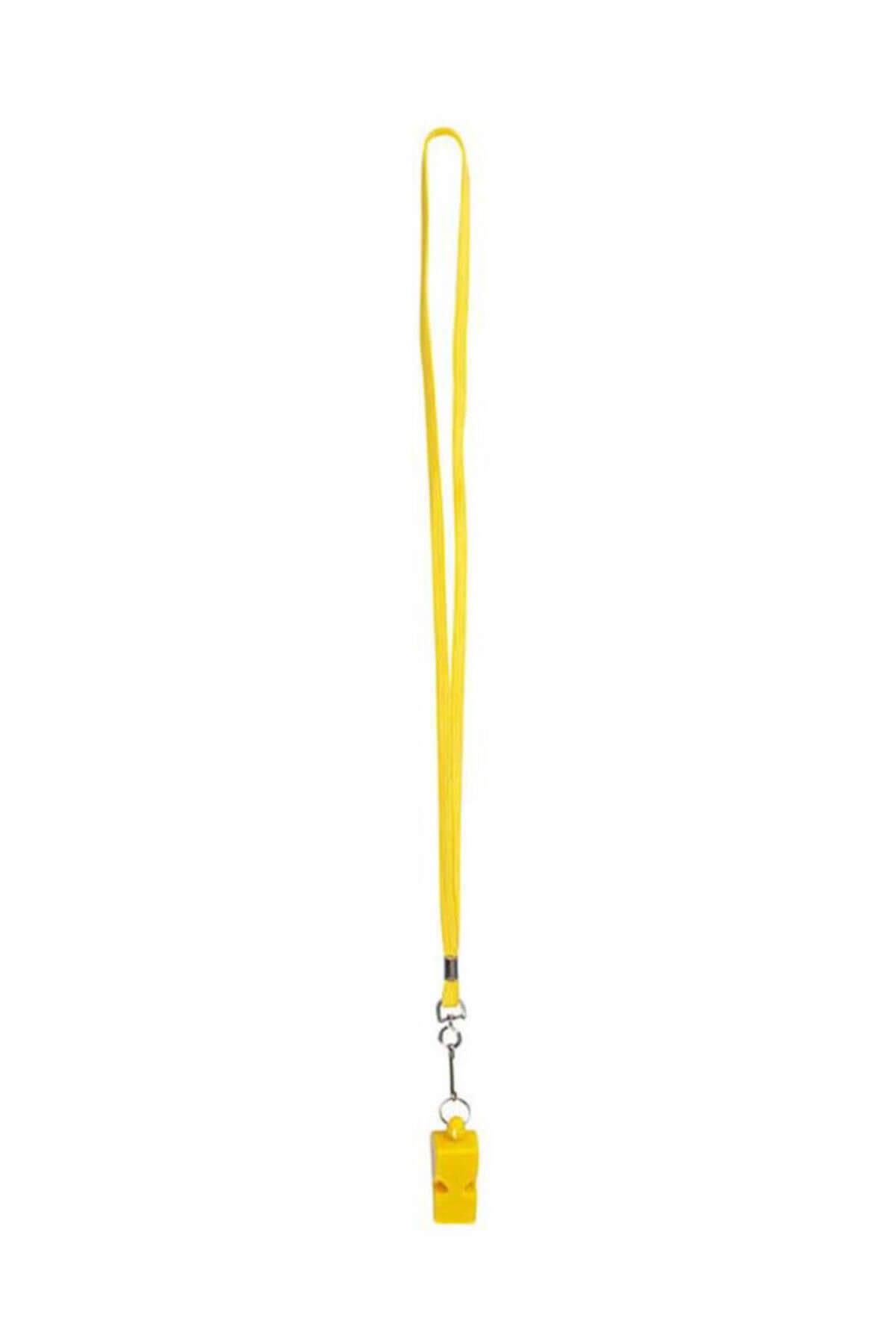 TRYON DK-100 İpli Plastik Hakem Düdük Sarı DK-100sa