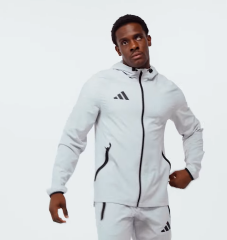 adidas Tiro Travel Erkek Gri Rüzgarlık KD3336