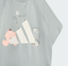 adidas I Trnstr T Set Bebek T-Shirt Gri KC4614