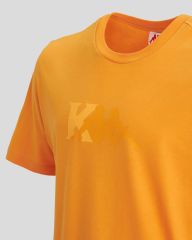 Kappa Authentic Punion Erkek Açık Turuncu Regular Fit Tişört 381G42W-713