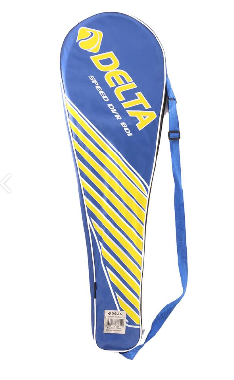 Delta Tek Parça Halinde Üretim 2 Adet Dura-Strong Badminton Raketi Ve Deluxe Badminton Çantası Seti DVR-801