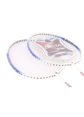 Delta Tek Parça Halinde Üretim 2 Adet Dura-Strong Badminton Raketi Ve Deluxe Badminton Çantası Seti DVR-801