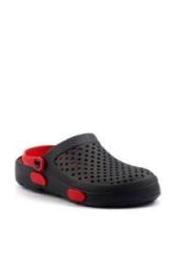 Gezer Siyah Kırmızı Unisex Terlik 3149 233