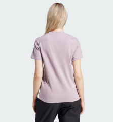adidas  W Matalic Tee Prlofi Metalik Baskılı T-Shirt IN6449