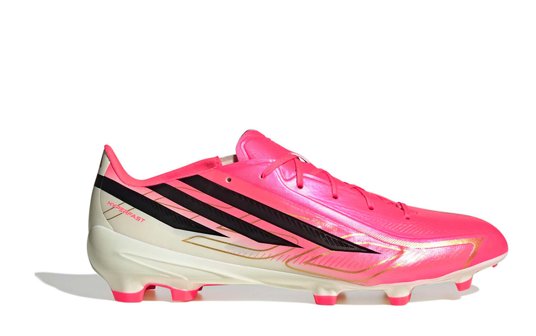 adidas F50 Hyperfast League FG Erkek Pembe Krampon IH9346