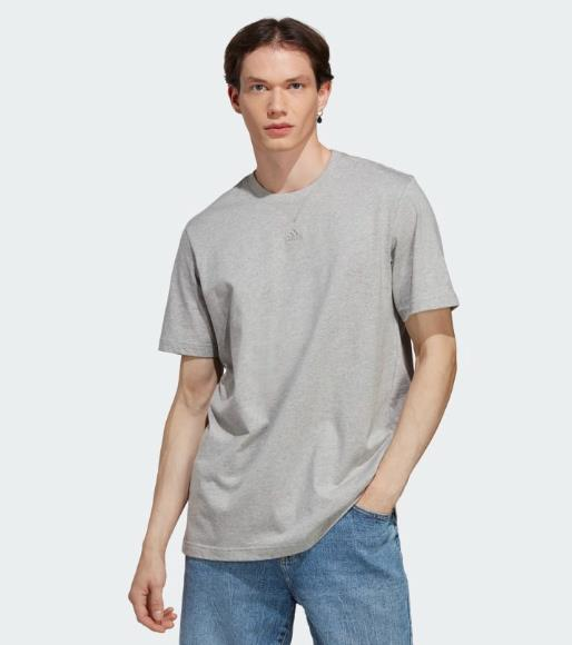 adidas M ALL SZN Erkek Gri T-Shirt IC9789