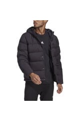 adidas Erkek Helionic Hooded Down Mont Siyah Mont HN5640